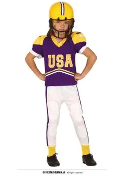 Feestkleding Breda American Football Speler Kind