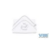 Baby Badcape My Firts Towel Wit / Zilver | Feestkleding Breda