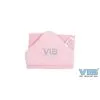 Baby Badcape VIB Roze / Zilver | Feestkleding Breda