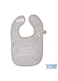 Baby Slabbetje Grijs Opa En Oma | Feestkleding Breda