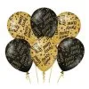 Ballonnen Party Time Zwart/goud | Feestkleding Breda