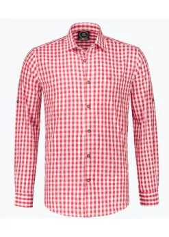 Tiroler Blouse Rood/wit | Feestkleding Breda