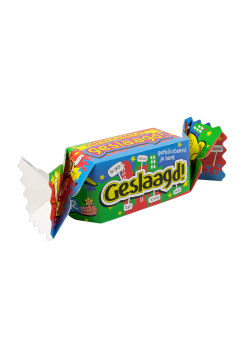 Cadeau / Snoepverpakking Geslaagd Cartoon | Feestkleding Breda