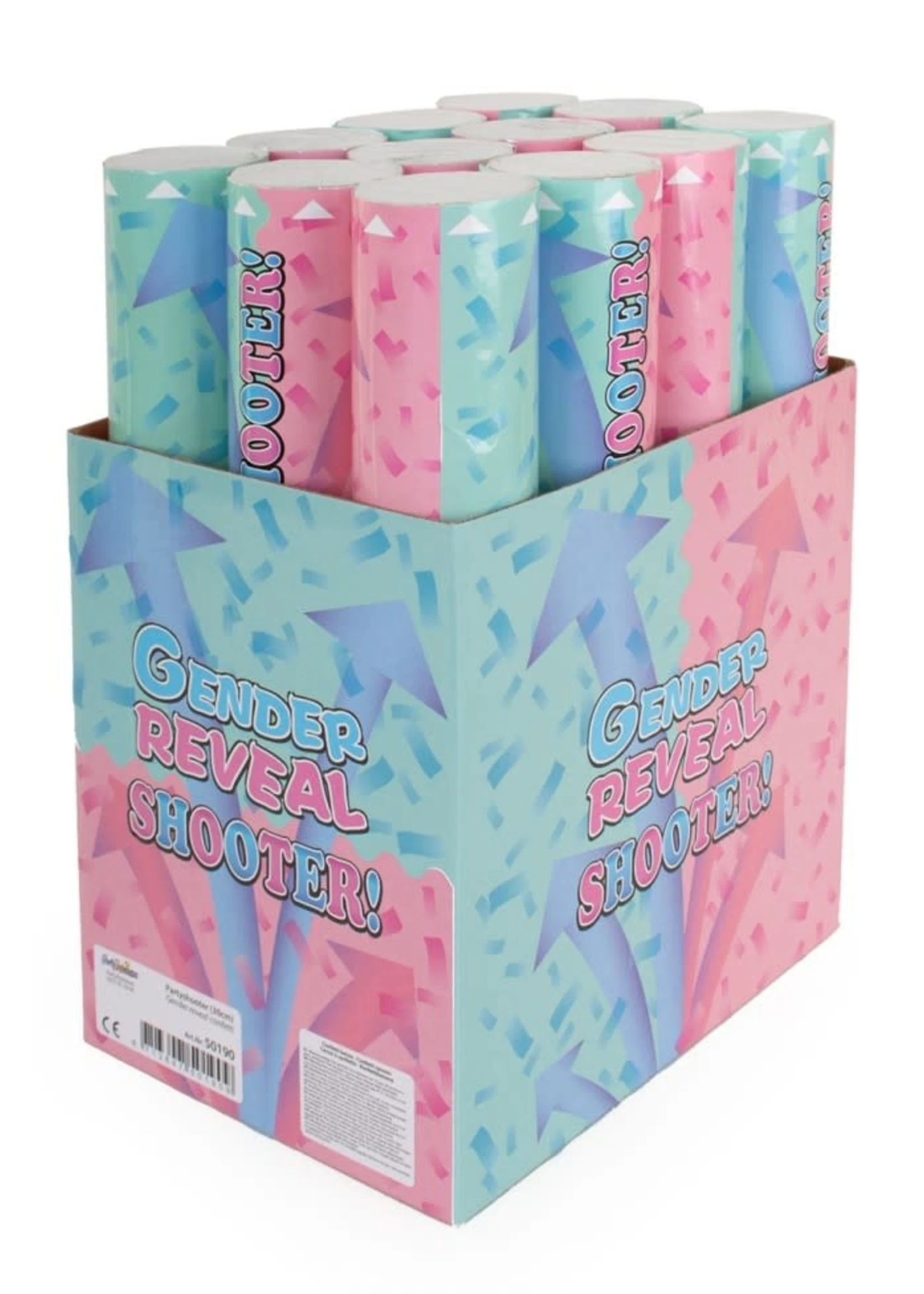 Feestkleding Breda Confetti Shooter 30 Cm Gender Reveal Roze 1 Feestkleding Breda Confetti Shooter 30 Cm Gender Reveal Roze