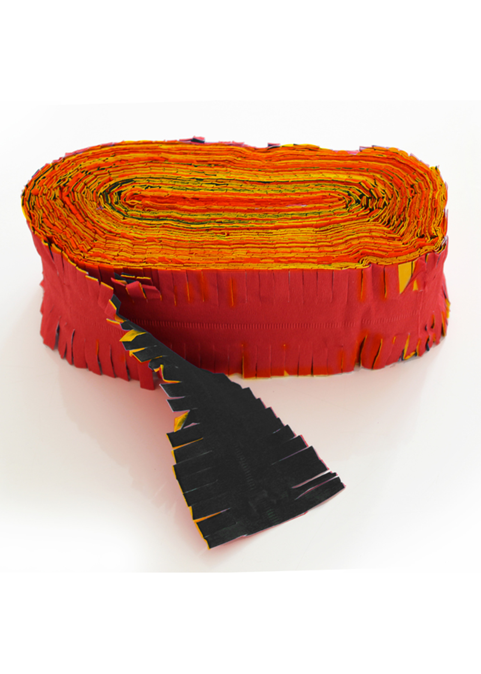 Crepe Guirlande Brandveilig Rood/geel/zwart | Feestkleding Breda 1 Crepe Guirlande Brandveilig Rood/geel/zwart | Feestkleding Breda