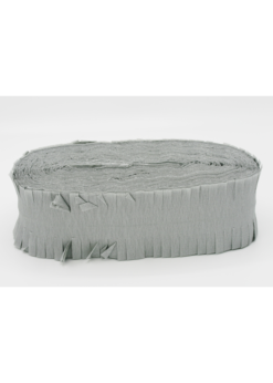 Crepe Slinger 24 Meter Zilver | Feestkleding Breda