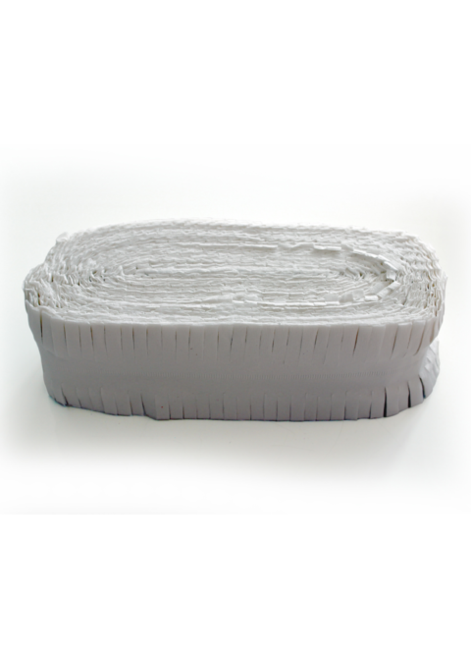 Crepe Slinger Wit 24 Meter Brandvrij. | Feestkleding Breda 1 Crepe Slinger Wit 24 Meter Brandvrij. | Feestkleding Breda