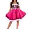 Dirndl Zwart/roze | Feestkleding Breda