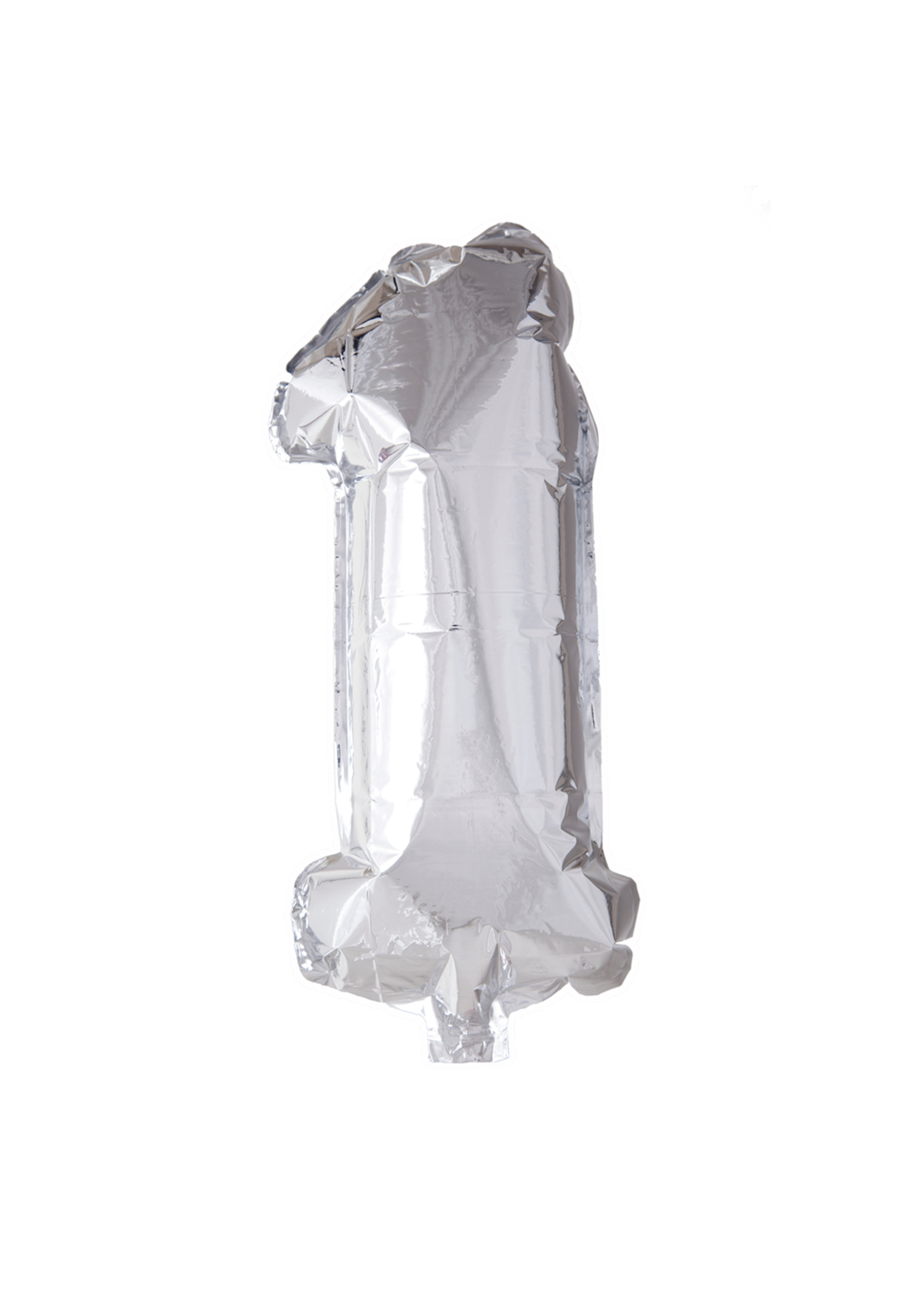 Folie Ballon Cijfer 1 Zilver 102 Cm | Feestkleding Breda 1 Folie Ballon Cijfer 1 Zilver 102 Cm | Feestkleding Breda