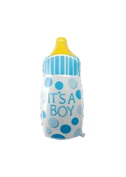 Folieballon Babyfles Blauw | Feestkleding Breda