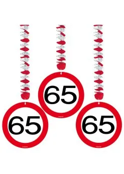 Hangdecoratie Verkeersbord 65 | Feestkleding Breda