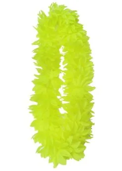 Feestkleding Breda Hawaii Slinger Fluor Geel