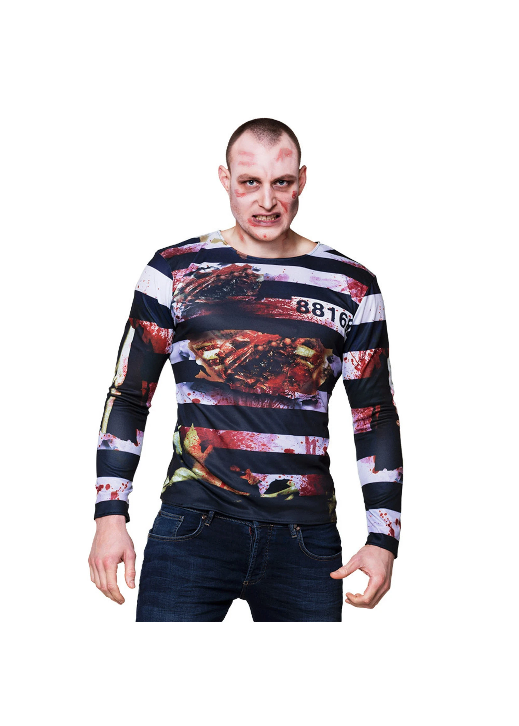 Heren Shirt Zombie | Feestkleding Breda 1 Heren Shirt Zombie | Feestkleding Breda