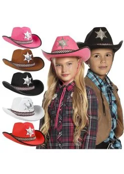 Feestkleding Breda Hoed Sheriff Kind,