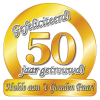 Huldeschild 50 Jaar Getrouwd | Feestkleding Breda