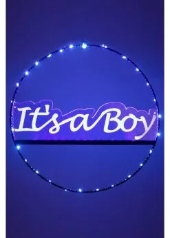 It`s A Boy Decoratie Met Licht | Feestkleding Breda