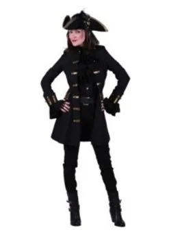 Feestkleding Breda Jas Dame " Jane Alday " Zwart