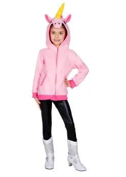 Feestkleding Breda Jas Eenhoorn Roze Kind