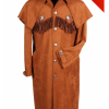 Feestkleding Breda Jas Heer ''Wildwest'', Bruin