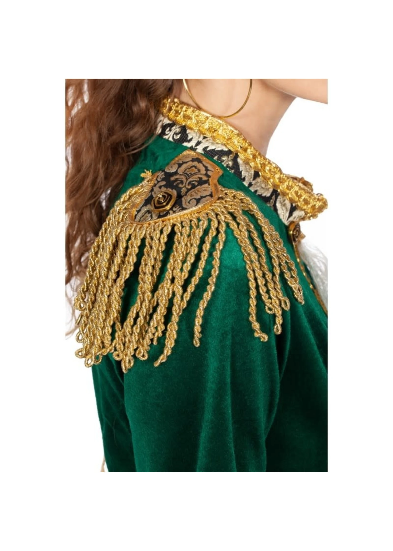 Feestkleding Breda Jas Luxe Markiezin Groen 4 Feestkleding Breda Jas Luxe Markiezin Groen - Afbeelding 4