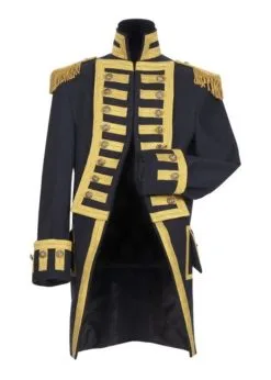 Feestkleding Breda Jas Nelson Deluxe, Marineblauw