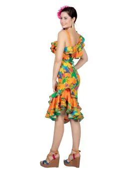 Jurk Hawaii Bloemen | Feestkleding Breda -Oktoberfest Winkel feestkleding breda jurk hawaii bloemen 2