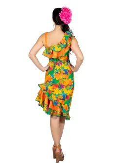 Jurk Hawaii Bloemen | Feestkleding Breda -Oktoberfest Winkel feestkleding breda jurk hawaii bloemen 3