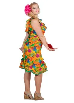 Jurk Hawaii Bloemen | Feestkleding Breda -Oktoberfest Winkel feestkleding breda jurk hawaii bloemen 4