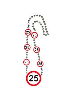 Ketting Verkeersbord 25| Feestkleding Breda
