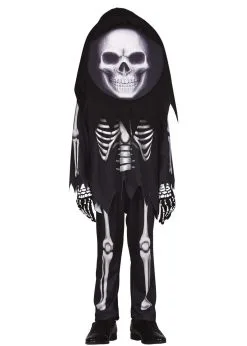 Kinderkostuum Groot Hoofd Skelet | Feestkleding Breda