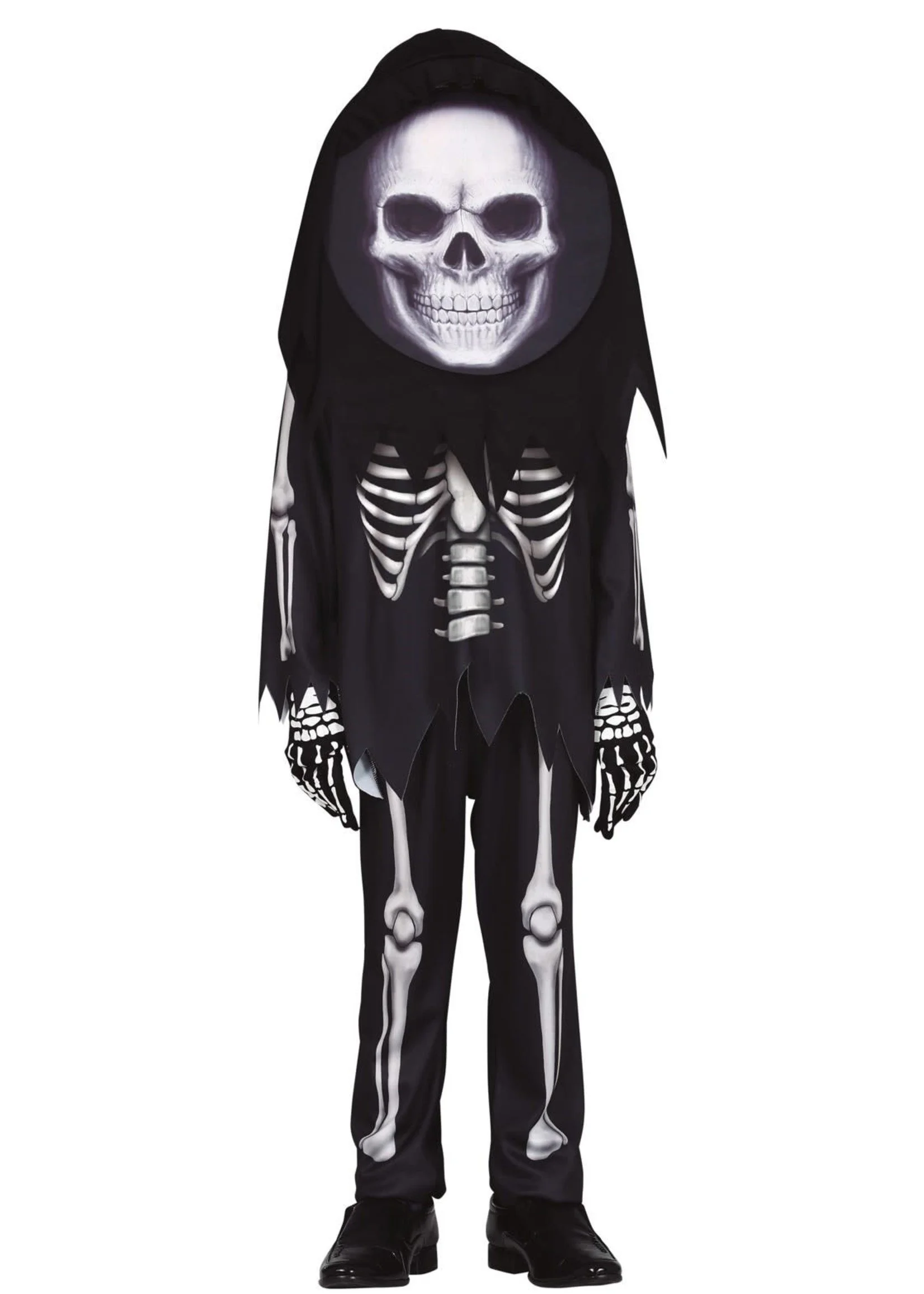 Kinderkostuum Groot Hoofd Skelet | Feestkleding Breda 1 Kinderkostuum Groot Hoofd Skelet | Feestkleding Breda