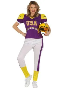 Feestkleding Breda Kostuum Quarterback Vrouw