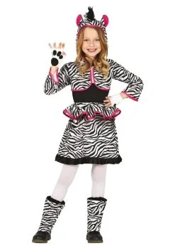 Feestkleding Breda Kostuum Zebra Kind