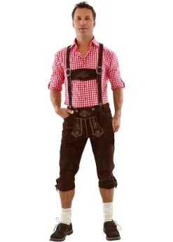 Lederhose Bruin | Feestkleding Breda