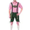 Feestkleding Breda Lederhose Johann Kort Groen