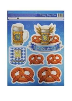Oktoberfest Raamstickers | Feestkleding Breda
