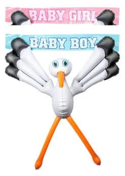 Opblaasbare Ooievaar | Feestkleding Breda