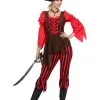 Piraat Bruin/rood Dames | Feestkleding Breda