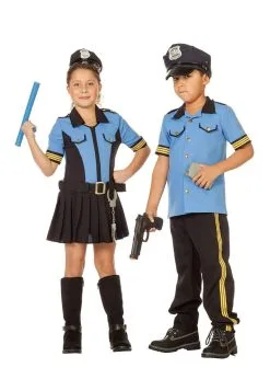 Oktoberfest Winkel -Oktoberfest Winkel feestkleding breda politie jurkje blauw 1