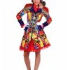 Feestkleding Breda Print Jas Dame " Celebration " Muziek