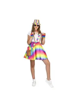 Regenboog Rok Rosy | Feestkleding Breda