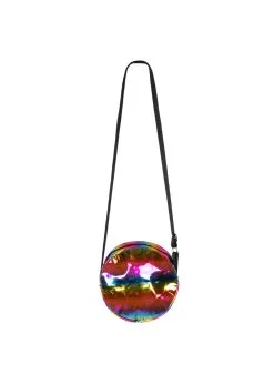 Schoudertas Holo Regenboog | Feestkleding Breda