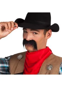 Feestkleding Breda Snor Cowboy