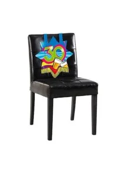 Stoel Decoratie 30 Jaar | Feestkleding Breda