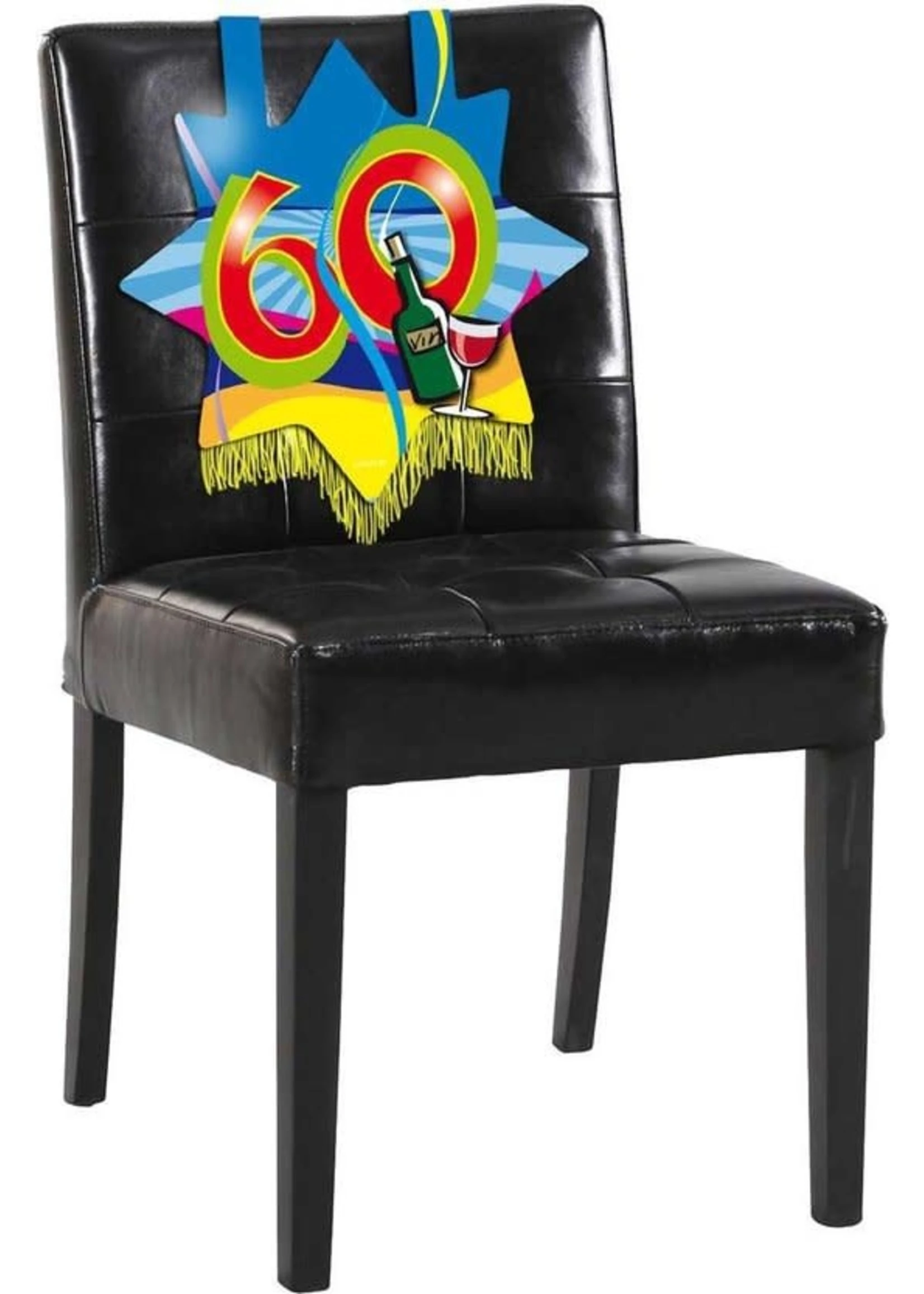 Stoel Decoratie 60 Jaar | Feestkleding Breda 1 Stoel Decoratie 60 Jaar | Feestkleding Breda