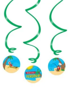 Swirl Decoration Pensioen Cartoon | Feestkleding Breda