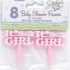 Taartprikkers “ It‘s A Girl“ 8st | Feestkleding Breda