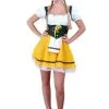 Tirolerjurk Groen/geel | Feestkleding Breda