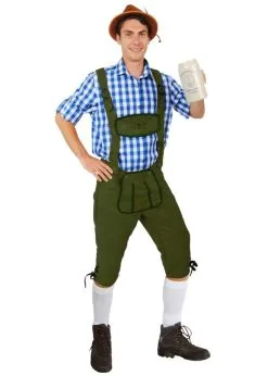 Tirolerbroek Groen Lang Model | Feestkleding Breda