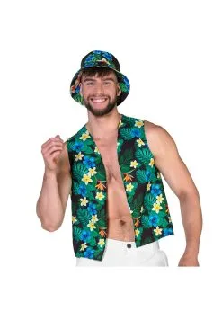 Feestkleding Breda Toerist Set Vest En Hoed